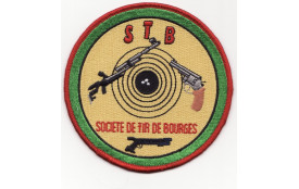Ecusson brodé Société Tir BOURGES